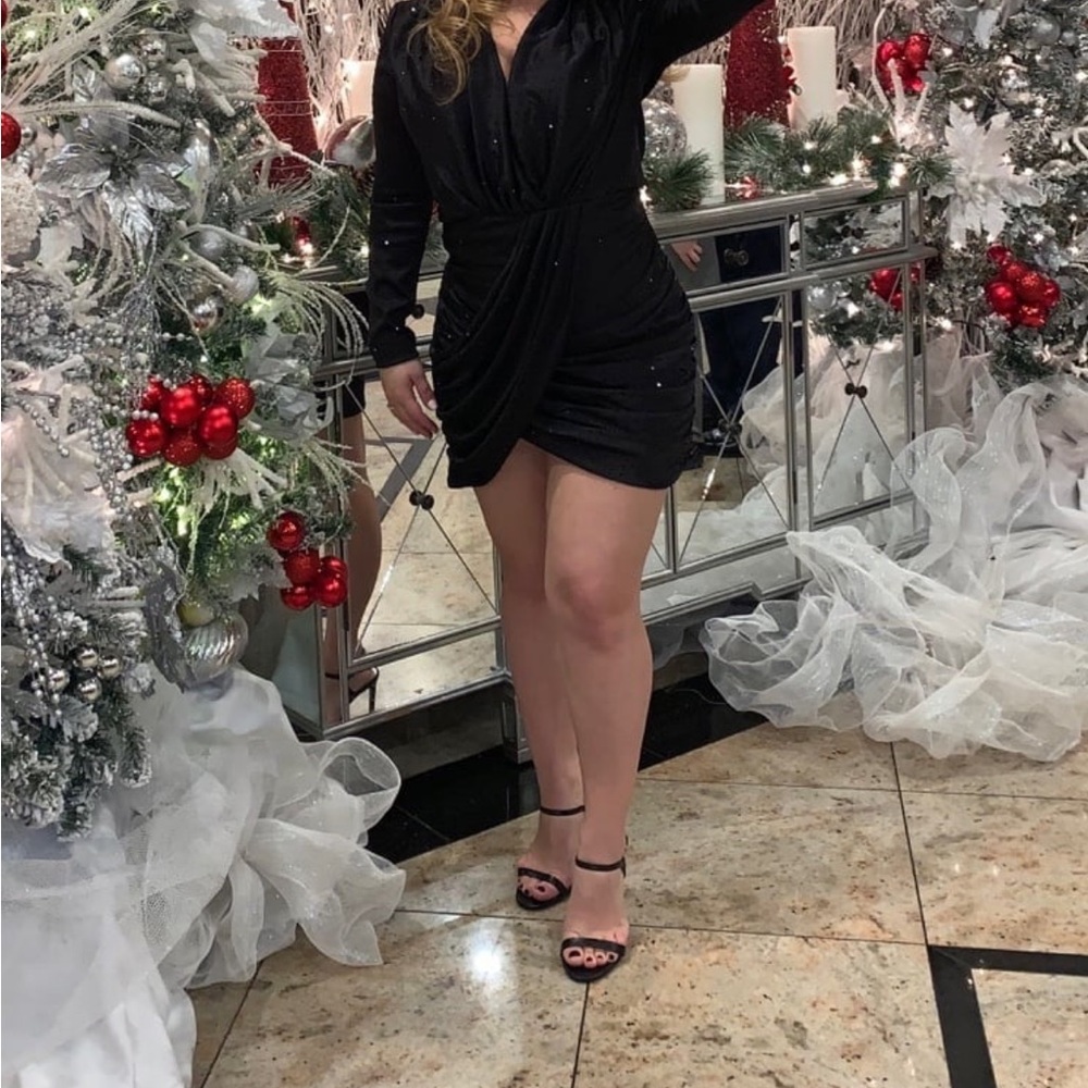 House of CB Satin Dress